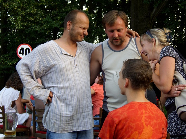 Zvonek, Tomek, Blaej - narozeniny / Hjenka 3.7.2009